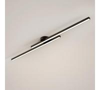 Klobvtt Plafoniera a LED Lampadario lineare Moderno Illuminazione a soffitto Plafoniere minimaliste a Semi-Incasso Striscia Lunga Vicino alle lampade a soffitto per corridoio Soggiorno Ufficio