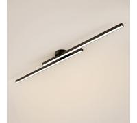 Klobvtt Plafoniera a LED Lampadario lineare Moderno Illuminazione a soffitto Plafoniere minimaliste a Semi-Incasso Striscia Lunga Vicino alle lampade a soffitto per corridoio Soggiorno Ufficio