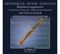 Klocker/Consortium Class Clarinet Quintets (Klocker, Philharmonia Quartet B (CD)