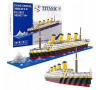 Klocki Titanic Statek 1878 El Model Kolekcjonerski 56cm Duża Figurka 3D