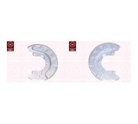 KLOKKERHOLM Set Lamiera Paraspruzzi Frontale per VW Polo 6R 6C 6R_Seat Ibiza IV