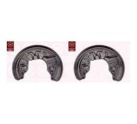 KLOKKERHOLM Set Lamiera Paraspruzzi Piastra di Ancoraggio Ant. per Audi A4 8E2