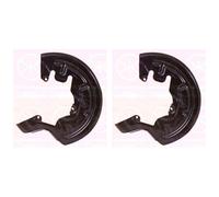 KLOKKERHOLM Set Lamiera Paraspruzzi Piastra di Ancoraggio Ant per Renault Scénic