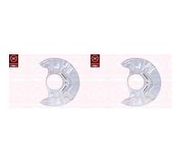 KLOKKERHOLM Set Lamiera Paraspruzzi Piastra di Ancoraggio Ant. per Toyota Previa