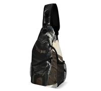 KLOPH Copertura per bagagli da viaggio, protezione per valigia, con supporto per cani neri, elastica, lavabile, antigraffio, in spandex, adatta per bagagli da 18 a 32 pollici, 38 x 20 cm, stile-3, 38