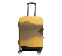 KLOPH Copertura per bagagli da viaggio Protezione per valigia galleggiante su un lago calmo elastico lavabile copertura per valigia antigraffio spandex copre per bagagli da 45,7 a 81,7 cm, Stile 4, S