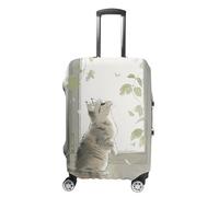 KLOPH Copertura per bagagli da viaggio, protezione per valigia, lascia fuori dalla finestra, elastica, lavabile, antigraffio, in spandex, adatta per bagagli da 45,7 a 81,7 cm, Stile:, M