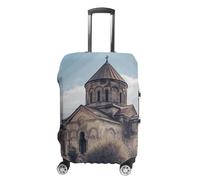 KLOPH Copertura per bagagli da viaggio Protezione per valigie Chiesa armena Elastico Lavabile Copertura per valigie antigraffio Spandex Copertura per bagagli Adatto per bagagli da 45-81 cm, Stile:, S