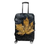 KLOPH Copertura per bagagli da viaggio Protezione per valigie Foglie su rocce bagnate Copertura elastica lavabile per valigie antigraffio in spandex copre per bagagli da 45-81 cm, Stile 4, L