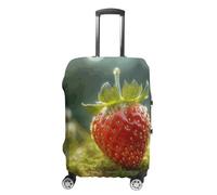 KLOPH Copertura per bagagli da viaggio Protezione per valigie fragole sul terreno elastica lavabile copertura per valigie antigraffio in spandex copre per bagagli da 45-81 cm, Stile-1, L