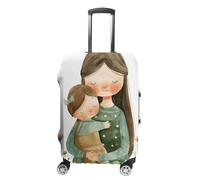 KLOPH Copertura per bagagli da viaggio Protezione per valigie Madre in Arms Elastico Lavabile Copertura per valigia Anti-graffio Spandex Copribagagli Adatto per bagagli da 45-81 cm, Stile 4, S