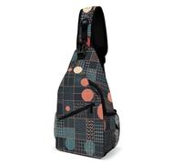 KLOPH Copertura per bagagli da viaggio Protezione per valigie Quadri e Cerchi Elastico Lavabile Copertura per Valigia Anti-graffio Spandex Copertura per Bagagli da 18 a 32 Pollici, 38 x 20 cm, Style-3