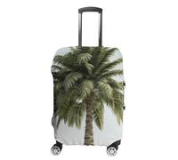 KLOPH Copertura per valigie da viaggio con albero su sfondo bianco, elastica, lavabile, antigraffio, in spandex, adatta per bagagli da 45,7 a 81,7 cm, Stile-1, L