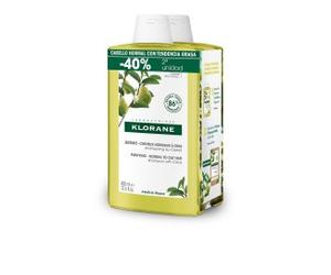 Klorane A La Cidra Champú Ligero Para Cabello Normal/Graso Duo 2 X 400ml