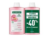 Klorane A La Peony Bio Soothing Shampoo Duo 2 X 400ml