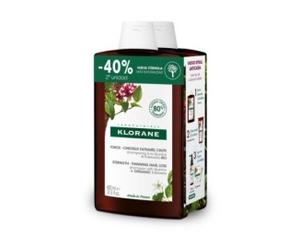 Klorane A La Quinine And Edelweiss Bio Strengthening Shampoo Duo 2 X 400ml