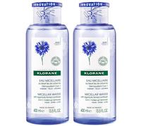 Klorane Acqua Micellare Struccante Al Fiordaliso Bio 2x400 ml