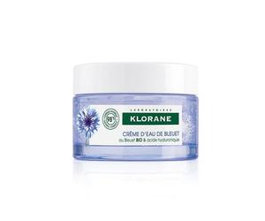 Klorane Crema D’Acqua Di Fiordaliso Bio e Ac Ialuronico Origine Vegetale 50 Ml