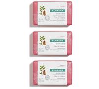 Klorane Crema Sapone Fiore d'Ibisco 100g - Tutti i tipi di pelle 3x100