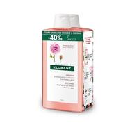 Klorane A La Peony Bio Soothing Shampoo Duo 2 X 400ml