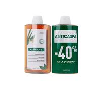 KLORANE GALANGAL Anti-Dandruff Rebalancing Shampoo pack 2 x 400 ml