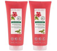 Klorane Gel Doccia Nutritivo al Cupuaçu BIO Profumo Fiore d'Ibisco 200