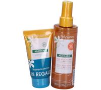 KLORANE GEL SHAMPOO DOCCIA DOPOSOLE AL MONOI 200 ML + OLIO SECCO SOLARE SPF 30 200 ML