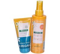 Klorane Polysianes - Spray Solare Sublime SPF50+ Shampoo Doccia Doposole