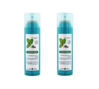 Klorane KLORANE DUO SHAMPOO SECCO MENTA BIO 2 PEZZI DA 150 ML