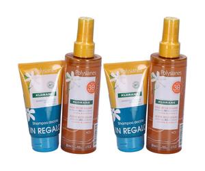 Klorane Olio Secco Solare Spray + Shampoo Doccia Doposole al MonoÃ¯ in