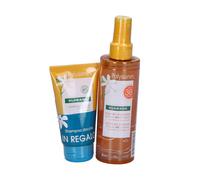 Klorane Polysianes Olio Al Tamanu Bio E Monoï Spf30 + Shampoo Doccia Doposole Al Monoï