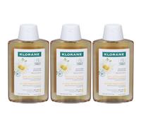 Klorane Shampoo alla Camomilla 200ml - Illumina i capelli biondi 3x200