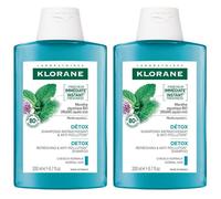 Klorane Shampoo alla Menta Acquatica BIO 200ml - Detox, capelli purifi