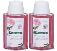 KLORANE Shampoo alla Peonia 2x100 ml