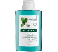 Klorane - Shampoo Rinfrescante & Anti-Inquinamento Alla Menta Bio Per Capelli Normali 400 ml