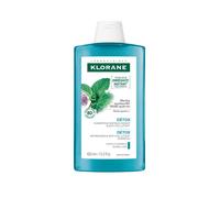 Klorane - Shampoo Rinfrescante & Anti-Inquinamento Alla Menta Bio Per Capelli Normali 400 ml