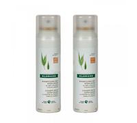 Klorane Shampoo Secco Con Avena E Ceramide Con Colore 2x150ml