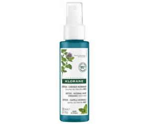 Klorane - Shampoo Secco Detox Spray Purificante Menta Acquatica Bio Confezione 100 Ml
