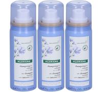 KLORANE Shampoo Secco di Lino Biologico 3x50 ml
