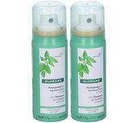 KLORANE Shampoo Secco Ortica 2x50 ml