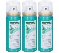 Klorane Shampoo Secco Seboriduttore Ortica 3x50 ml
