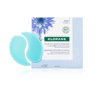 Klorane Smoothing and Soothing Eye Patches with Cornflower and Hyaluronic Acid, 7 ct.