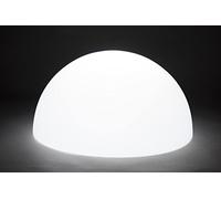 Kloris Lampada Design da Giardino Semisfera Mezzasfera diametro 80 cm mod. Baby Moon 80 illuminazione con portalampada E27 con Cavo Elettrico IP65 Made in Italy