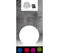 Kloris Sfera luminosa diametro 80 cm con LED RGB IP65 ricaricabile con telecomando