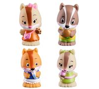 Klorofil 700301 Lot 4 Persone Scoiattoli, multicolore