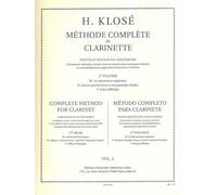 Klose H. METHODE COMPLETE pour la Clarinette Deuxieme Volume - METODO COMPLETO per Clarinetto 2 parte - ed. Leduc
