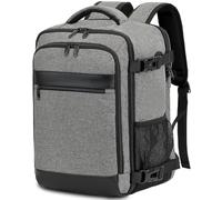 KLOSTAIN Zaino da Viaggio Easyjet 45x36x20 Zaino da Viaggio Aereo Bagaglio a Mano 30L Borsa da Cabina Zaino per Uomo e Donna da Lavoro Viaggio e Trekking Scuola,15.6 Pollici Zaino Porta PC Grigio