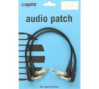 Klotz AU-AJJ0015 Cavo Audio Patch, Set di 2 Pezzi