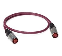 Klotz CAT-Network Cable, 1 m 2x - etherCON, bordauxviolett - Cavo