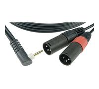 Klotz Insert Cable,2X Xlr-M/3,5Sym 2 M,Ay9A0200